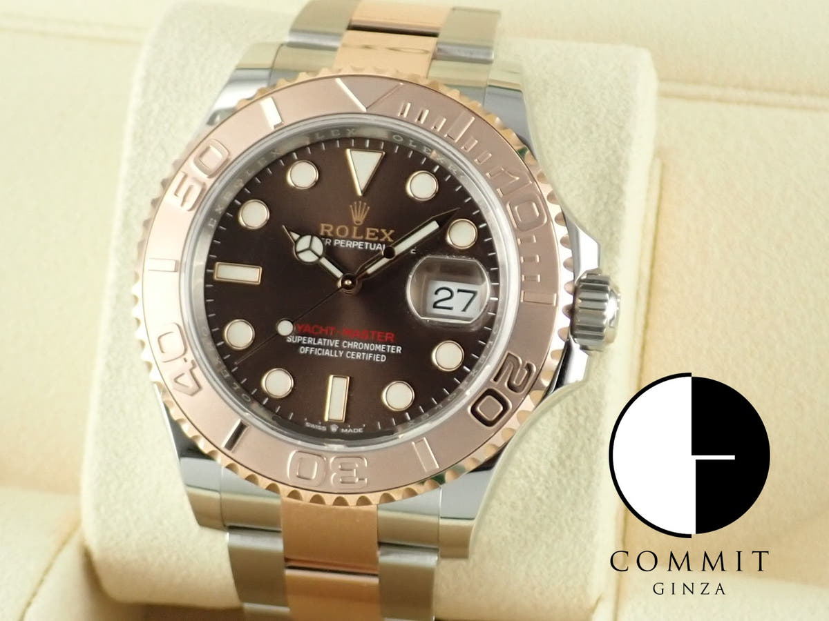 ロレックス ヨットマスター Ref.126621 ブラウン文字盤 未使用 yacht-master-134