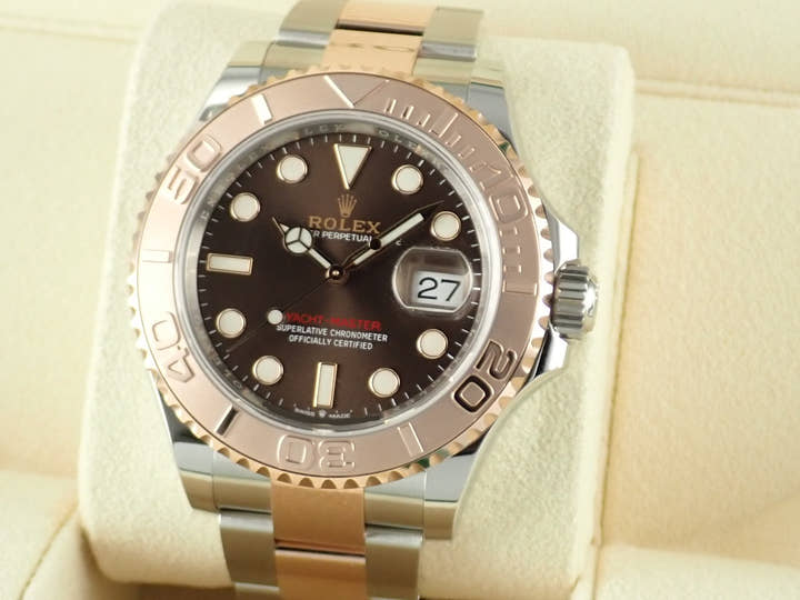 ロレックス ヨットマスター Ref.126621 ブラウン文字盤 未使用 yacht-master-134