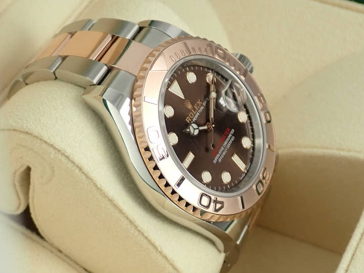 ロレックス ヨットマスター Ref.126621 ブラウン文字盤 未使用 yacht-master-134