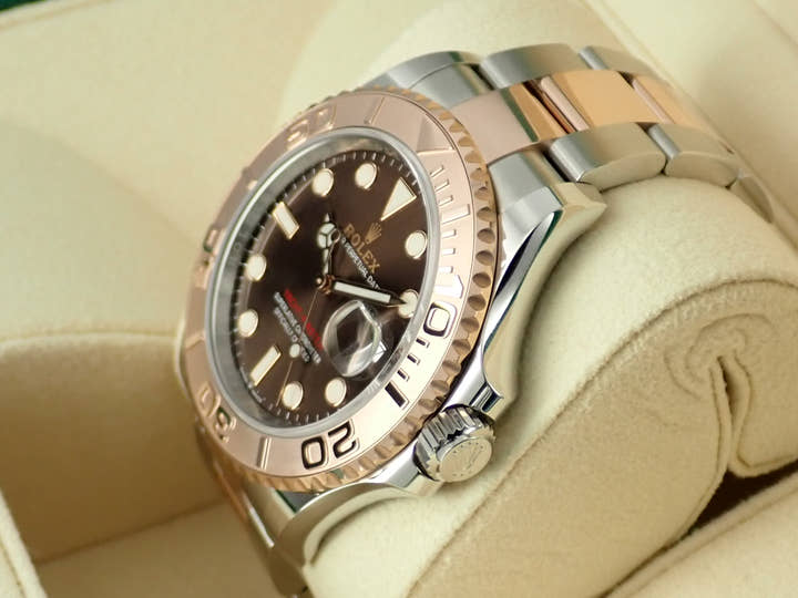 ロレックス ヨットマスター Ref.126621 ブラウン文字盤 未使用 yacht-master-134