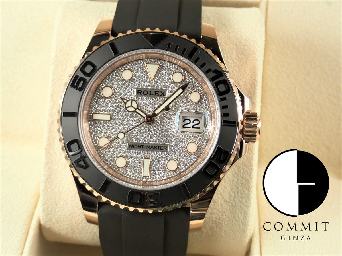 Rolex Yacht-Master Ref.126655 Pavé Diamond Dial Unused yacht-master-139