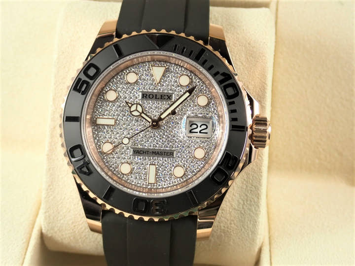 Rolex Yacht-Master Ref.126655 Pavé Diamond Dial Unused yacht-master-139