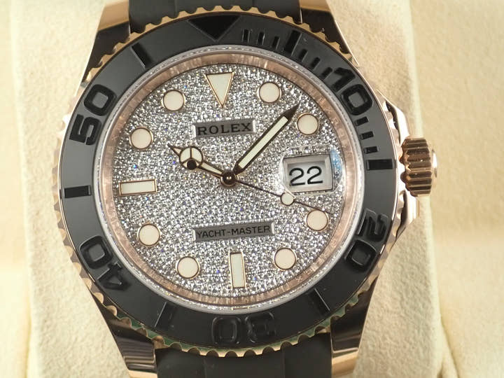 Rolex Yacht-Master Ref.126655 Pavé Diamond Dial Unused yacht-master-139