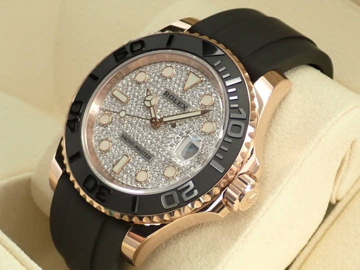 Rolex Yacht-Master Ref.126655 Pavé Diamond Dial Unused yacht-master-139