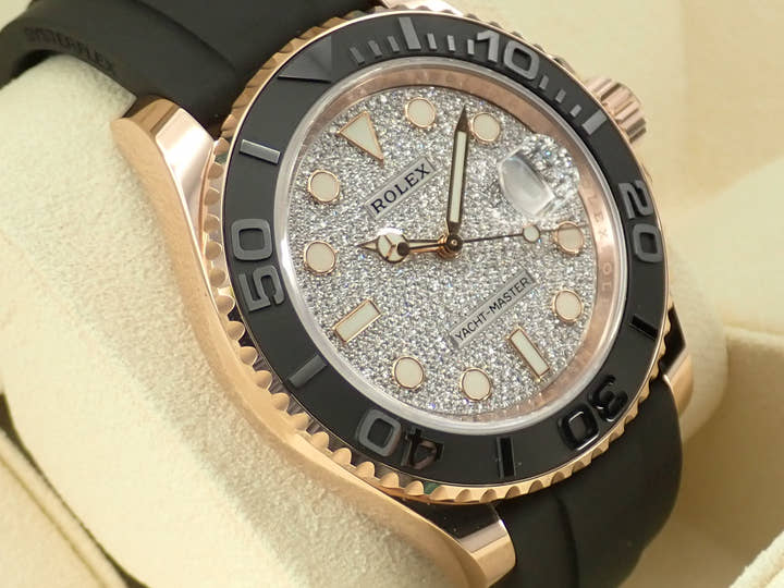 Rolex Yacht-Master Ref.126655 Pavé Diamond Dial Unused yacht-master-139