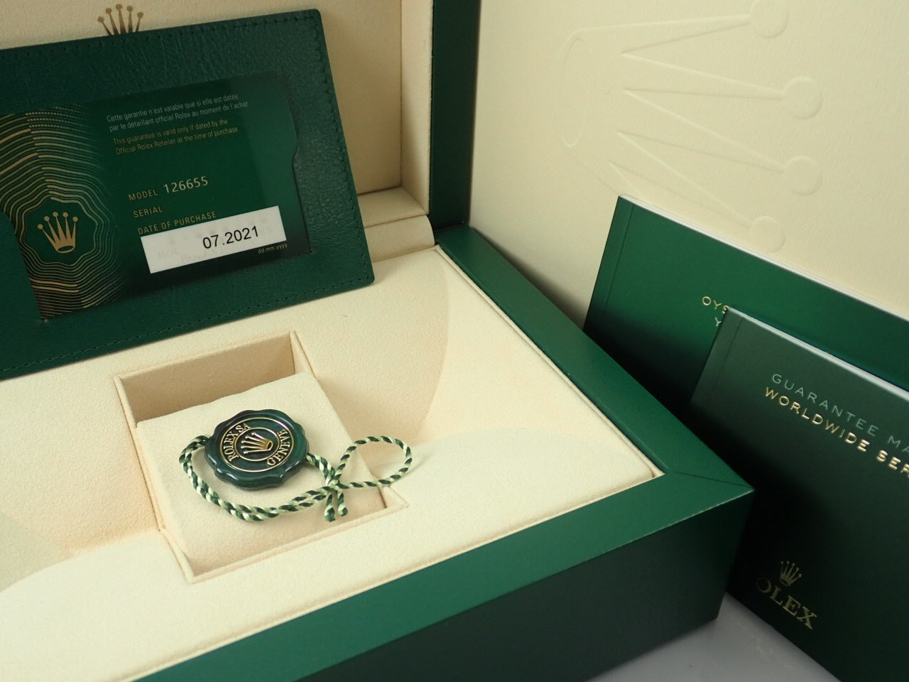 Rolex Yachtmaster Pavé Diamond Dial &lt;New Warranty Card, Box, etc.&gt;