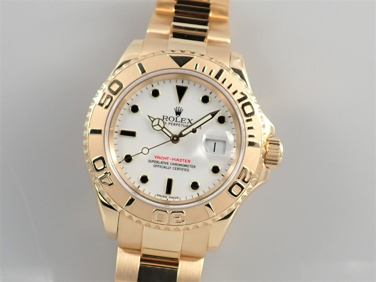 ロレックス ヨットマスター Ref.16628 ホワイト文字盤 美品 FQGPT61K