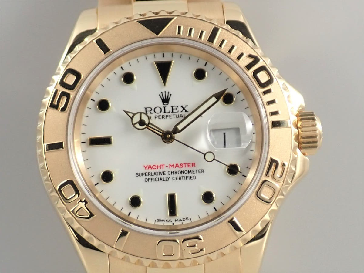 ロレックス ヨットマスター Ref.16628 ホワイト文字盤 美品 FQGPT61K