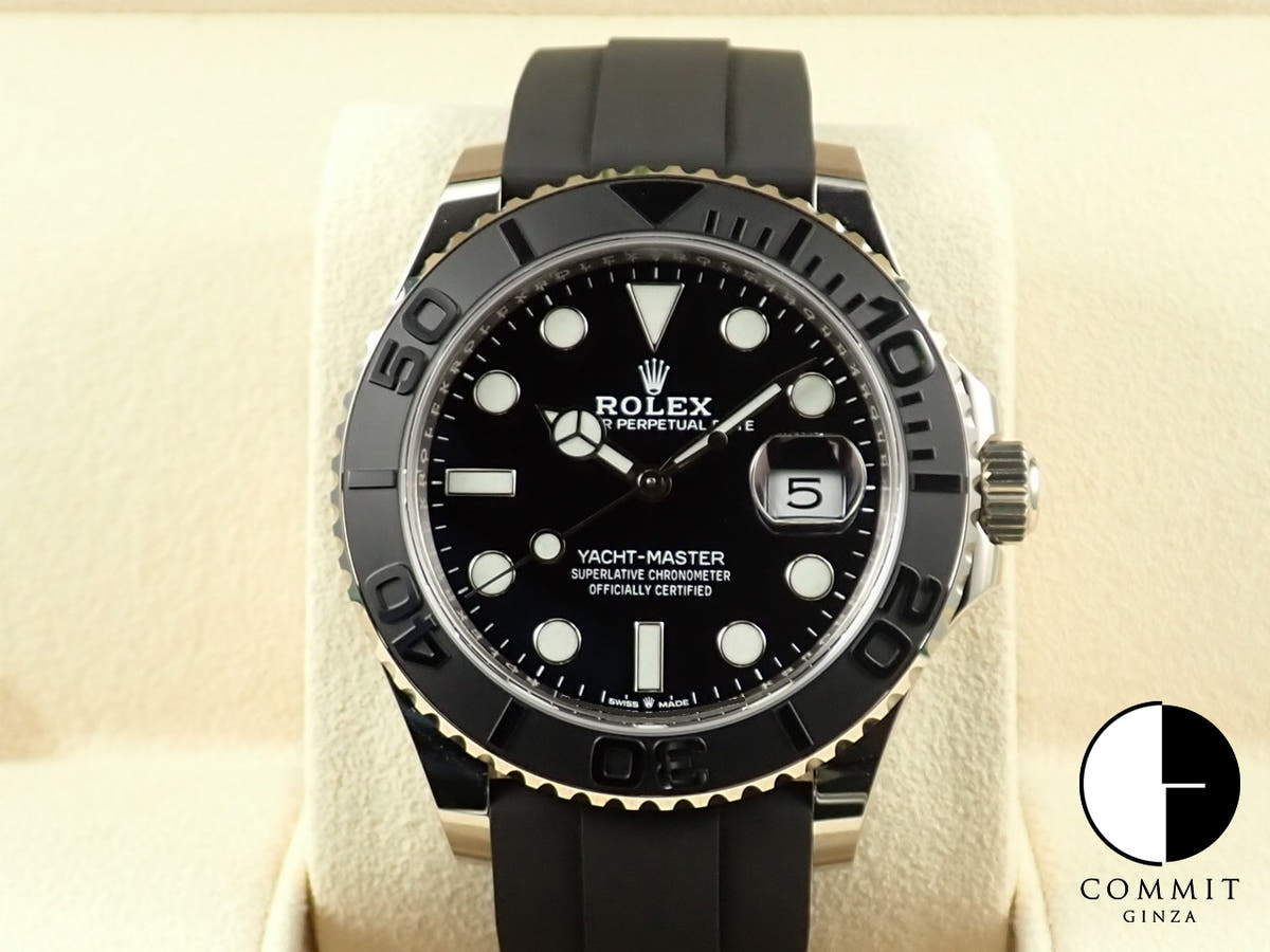 Rolex Yacht-Master 42 Ref. 226659 White Gold Black Dial