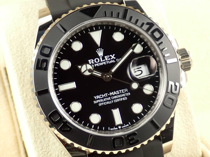 Rolex Yacht-Master 42 Ref. 226659 White Gold Black Dial