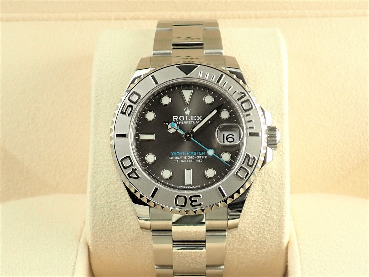 Rolex Yacht-Master 37 Dark Rhodium [Excellent condition] &lt;New warranty, box, etc.&gt;