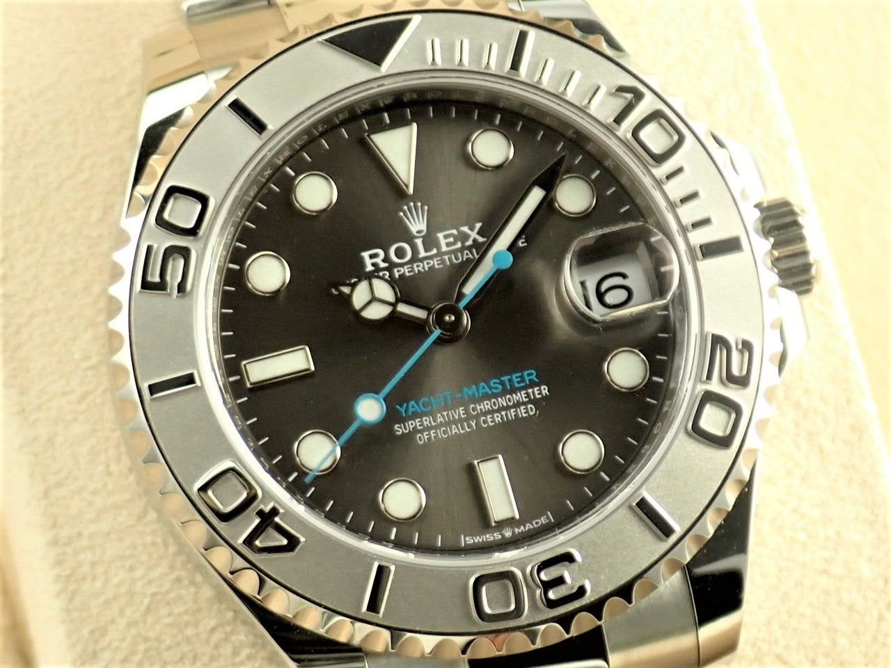 Rolex Yacht-Master 37 Dark Rhodium [Excellent condition] &lt;New warranty, box, etc.&gt;