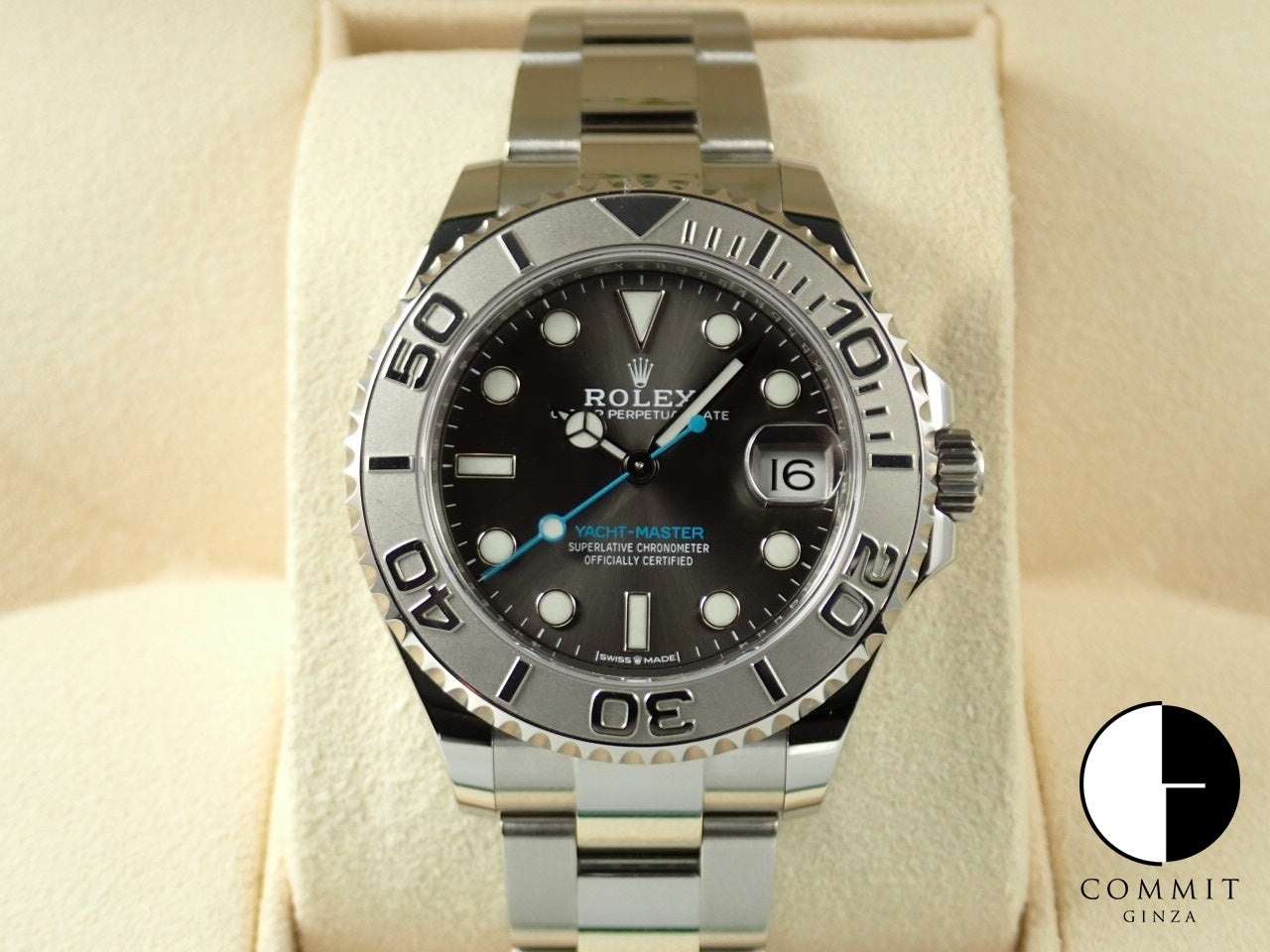 Rolex Yacht-Master 37 Dark Rhodium &lt;Warranty, Box, etc.&gt;