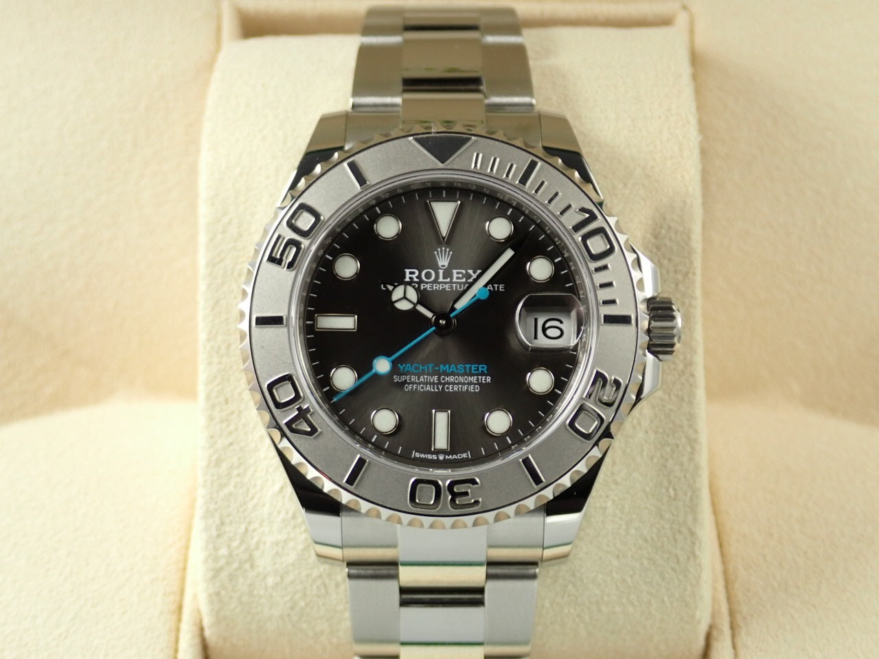 Rolex Yacht-Master 37 Dark Rhodium &lt;Warranty, Box, etc.&gt;