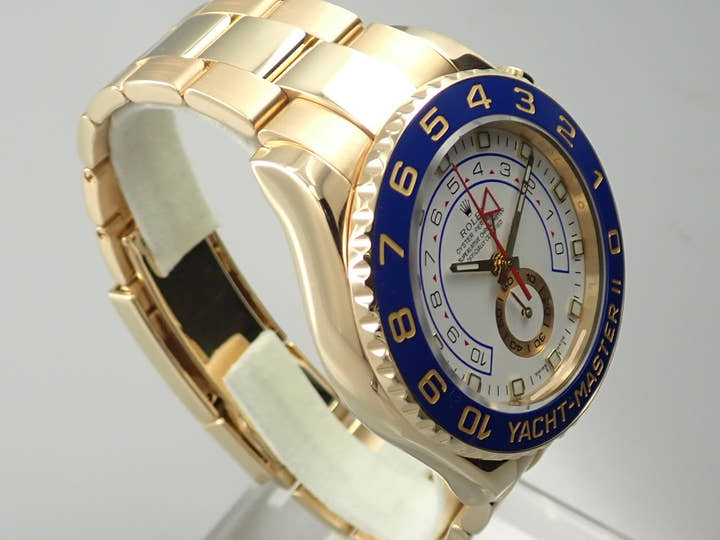 Rolex Yacht-Master II Ref. 116688 Yellow Gold White Dial