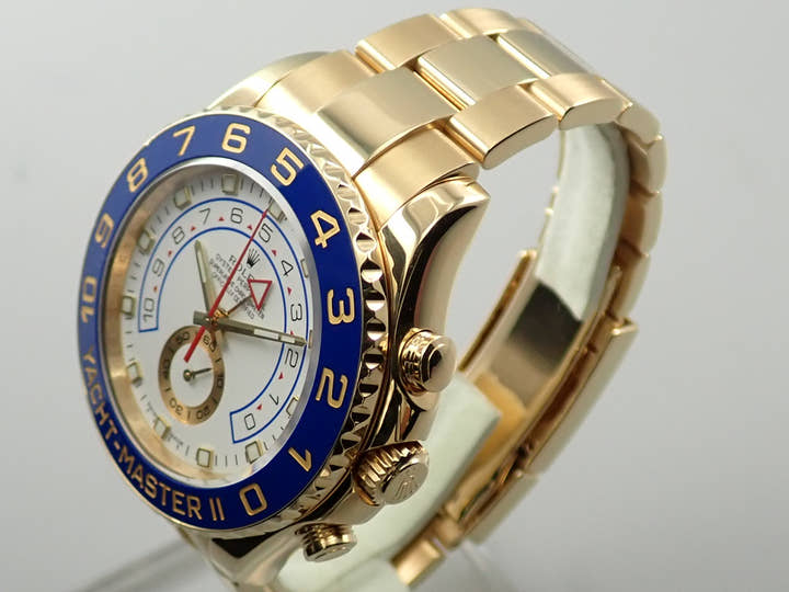 Rolex Yacht-Master II Ref. 116688 Yellow Gold White Dial
