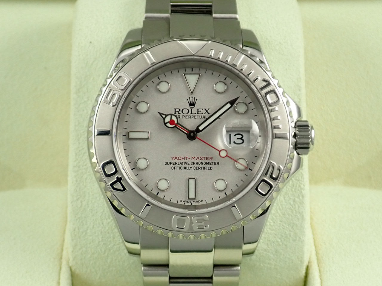 Rolex Yacht-Master 40 Rolesium Dial D Series &lt;Warranty, Box, etc.&gt;