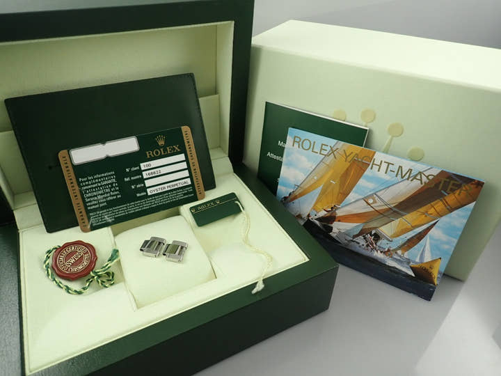 ロレックス ヨットマスター40 Ref.168622 ステンレススチール/プラチナ ロレジウム文字盤