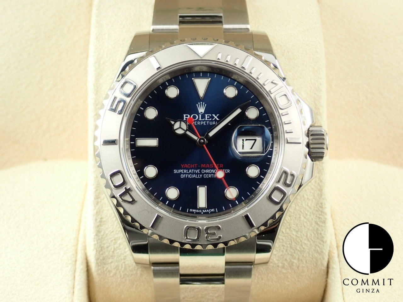 Rolex Yacht-Master 40 Ref.116622 SS/PT Blue Dial