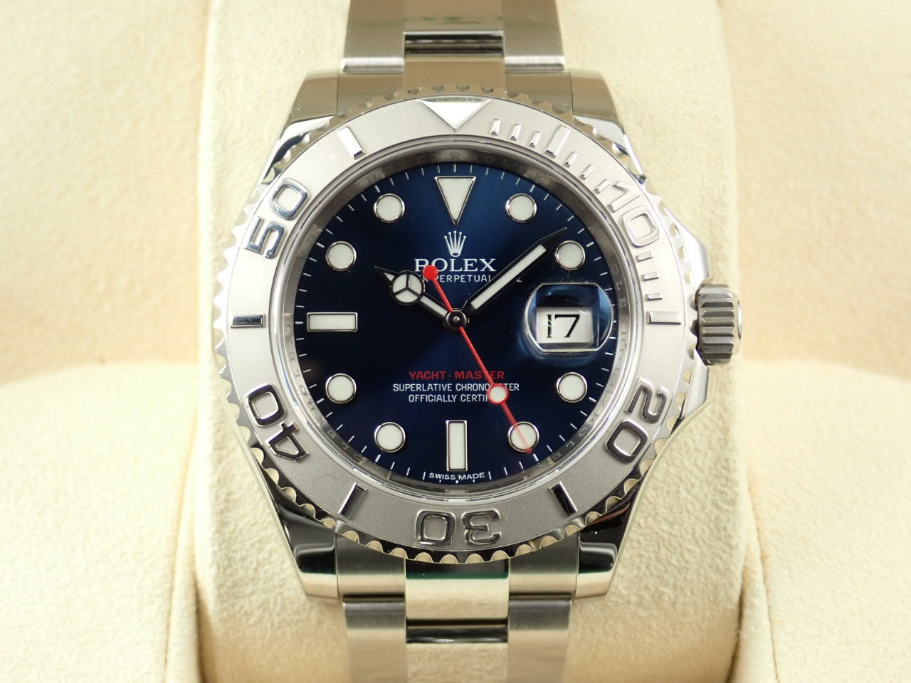 Rolex Yacht-Master 40 Ref.116622 SS/PT Blue Dial