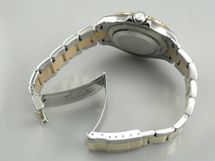 Rolex Yacht-Master 40 Ref. 16623 Stainless Steel/Yellow Gold Champagne Dial