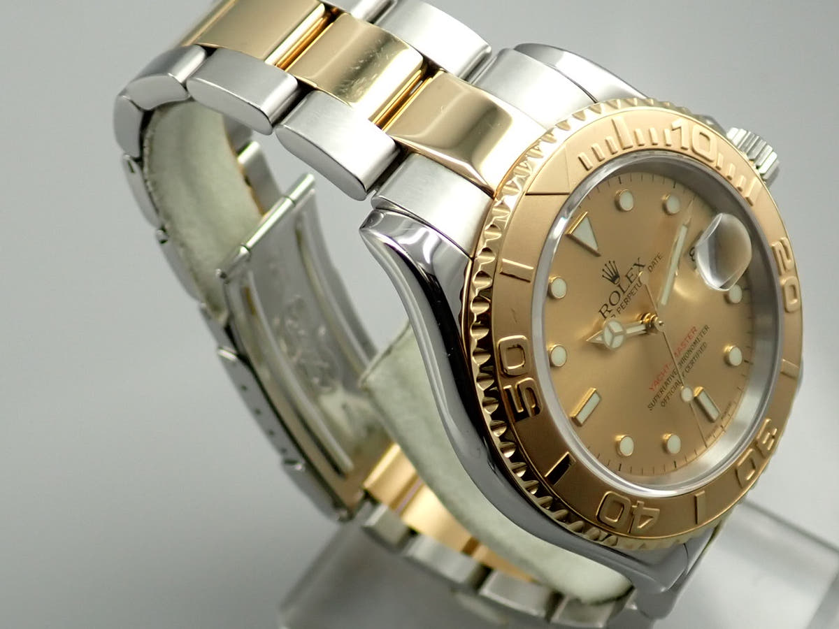ロレックス ヨットマスター40 Ref.16623 シャンパン文字盤 中古 7W763389