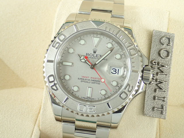 ロレックス ヨットマスター Ref.116622 シルバー文字盤 美品 yacht-master-18
