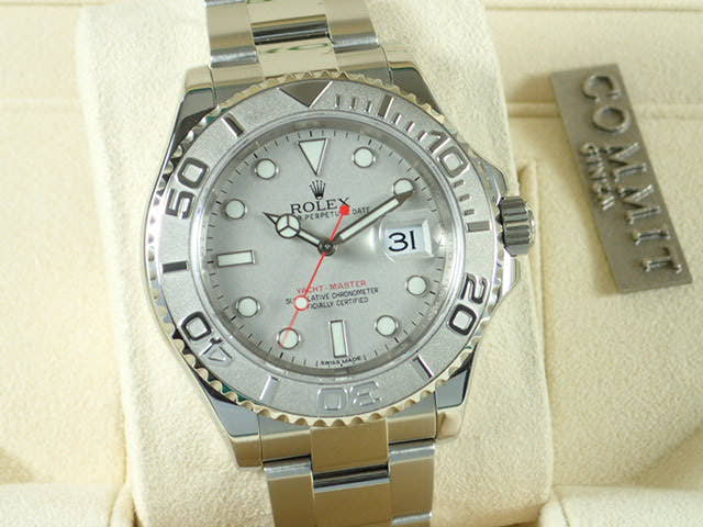ロレックス ヨットマスター Ref.116622 シルバー文字盤 美品 yacht-master-18