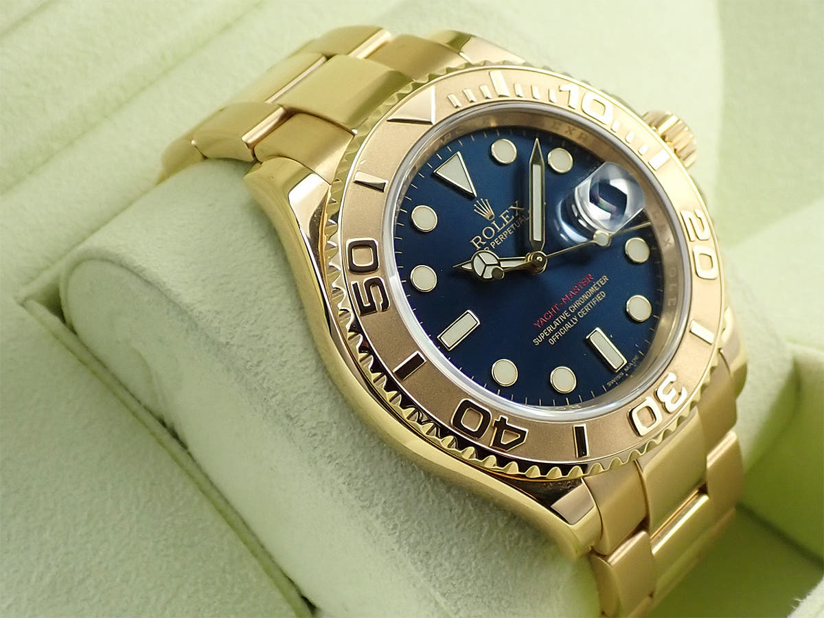 ロレックス ヨットマスター Ref.16628 ブルー文字盤 中古 FC059356