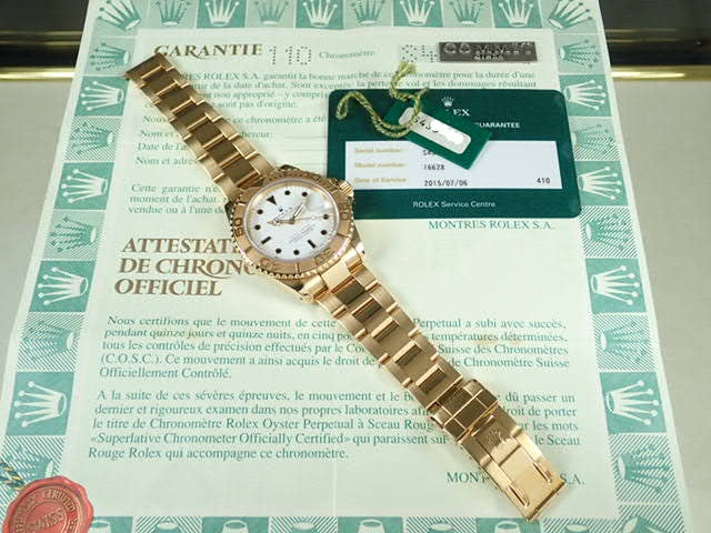 Rolex Yacht-Master Ref.16628 White Dial Used yacht-master-26