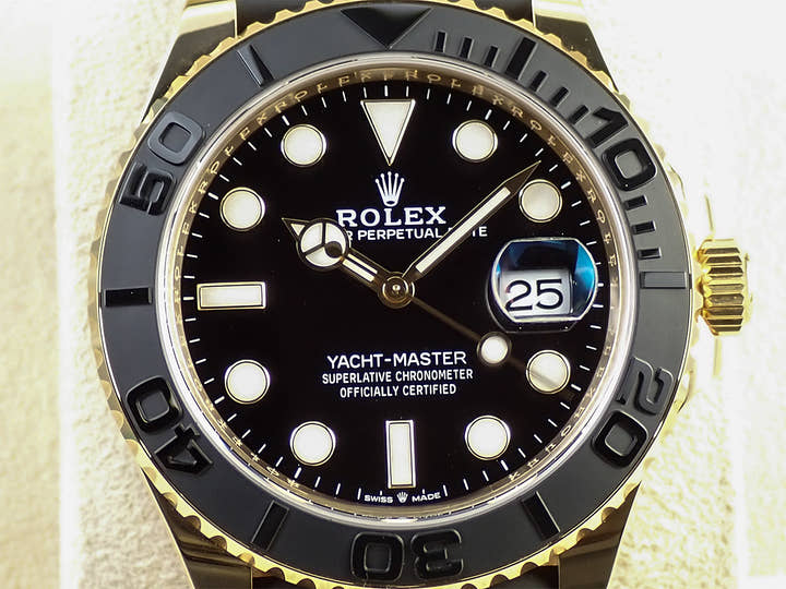 ロレックス ヨットマスター42 Ref.226658 イエローゴールド ブラック文字盤