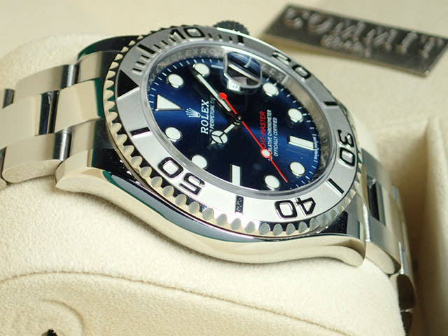 ロレックス ヨットマスター Ref.116622 ブルー文字盤 中古 yacht-master-27
