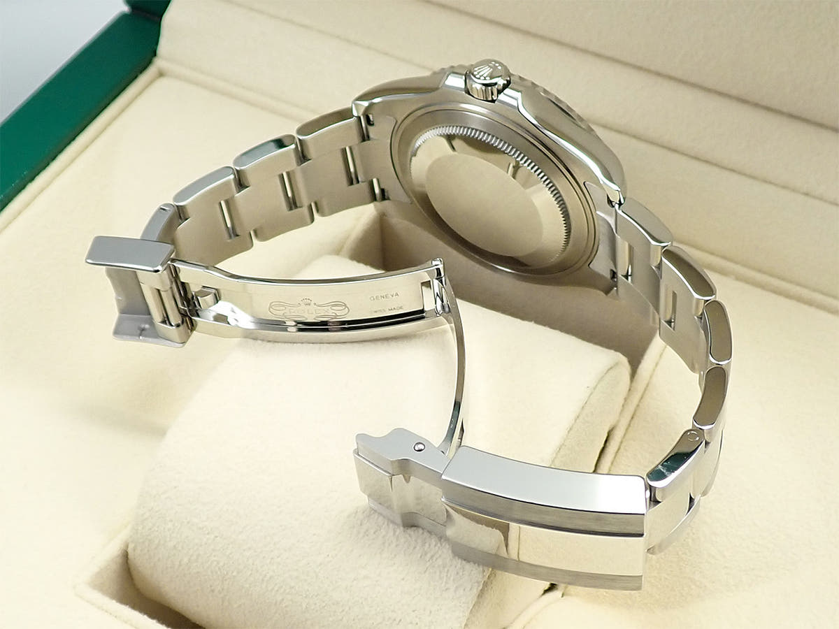 ロレックス ヨットマスター37 Ref.268622 ダークロジウム文字盤 美品 RCZ5WFCW