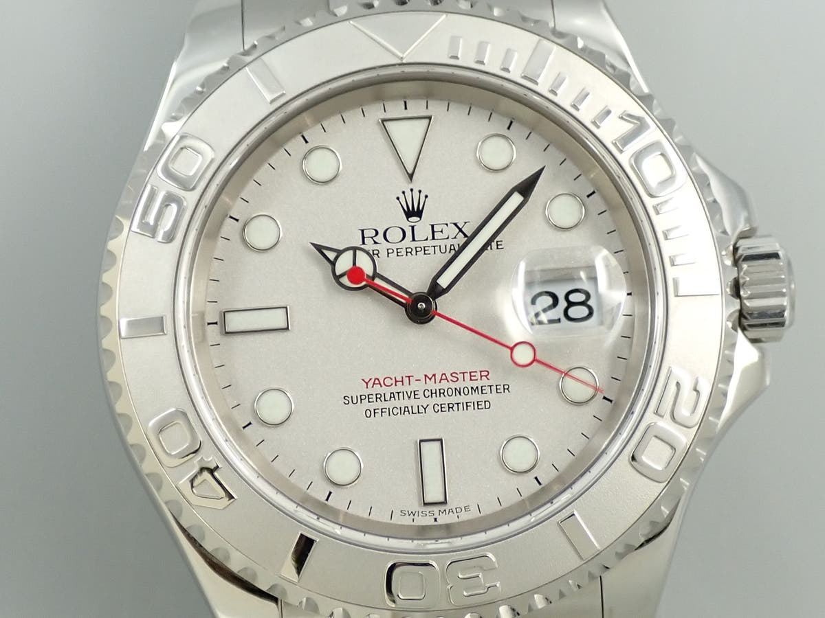 ロレックス ヨットマスター40 Ref.16622 シルバー文字盤 中古 JA616137