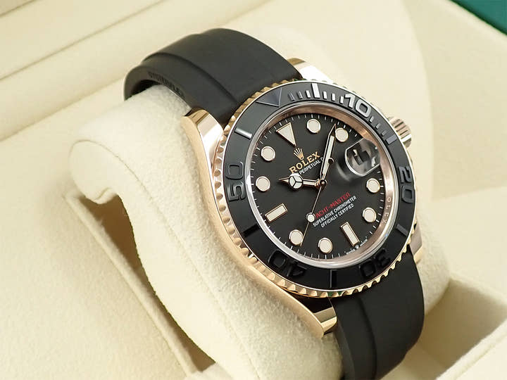 ロレックス ヨットマスター40 Ref.126655 エバーローズゴールド ブラック文字盤