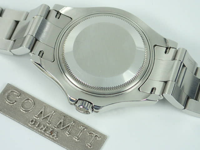 ロレックス ヨットマスター Ref.168622 シルバー文字盤 中古 yacht-master-35