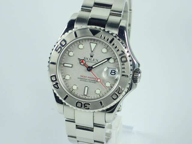 ロレックス ヨットマスター Ref.168622 シルバー文字盤 中古 yacht-master-35