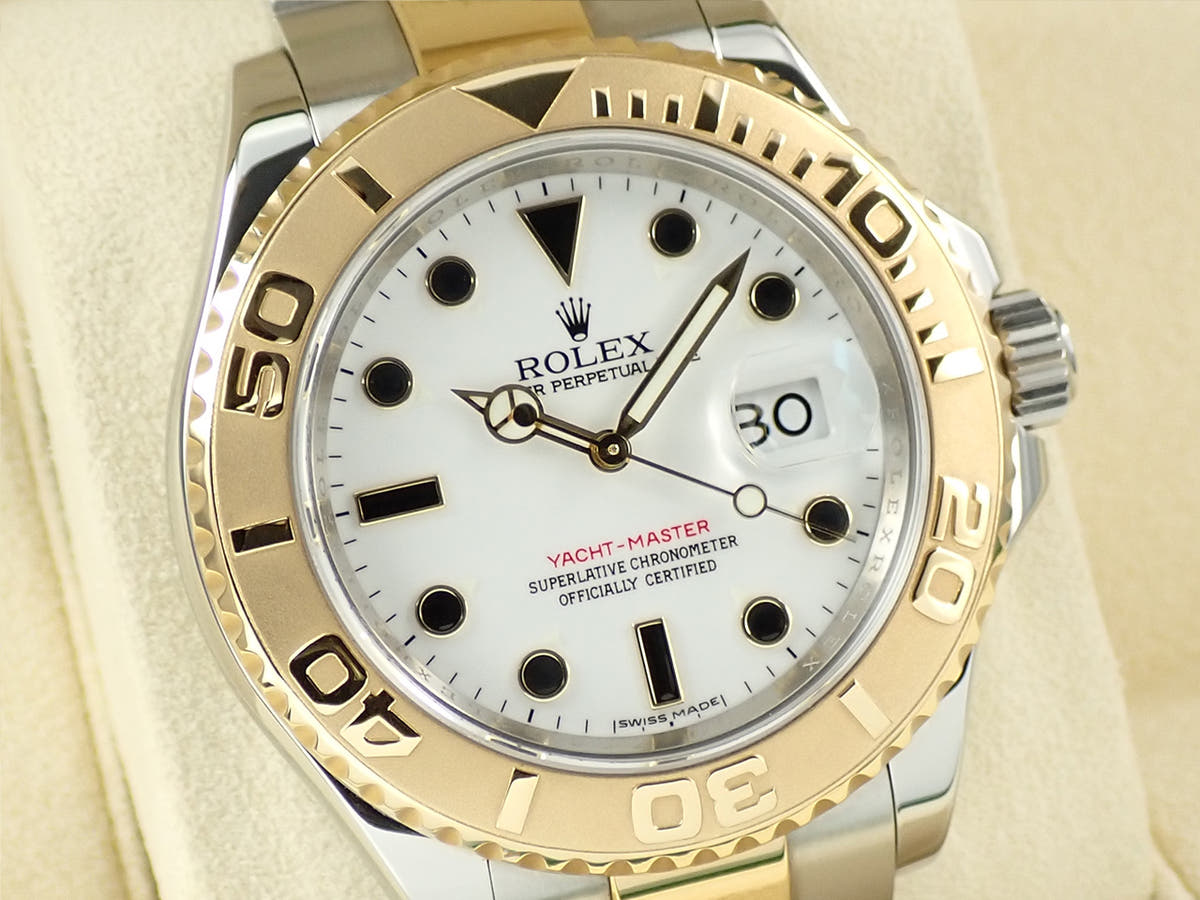 ロレックス ヨットマスター40 Ref.16623 ホワイト文字盤 美品 SV4WUPMK
