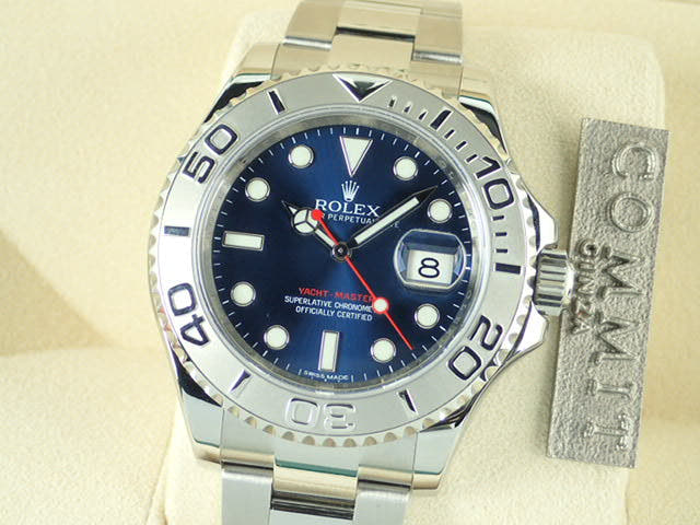 ロレックス ヨットマスター Ref.116622 ブルー文字盤 中古 yacht-master-37