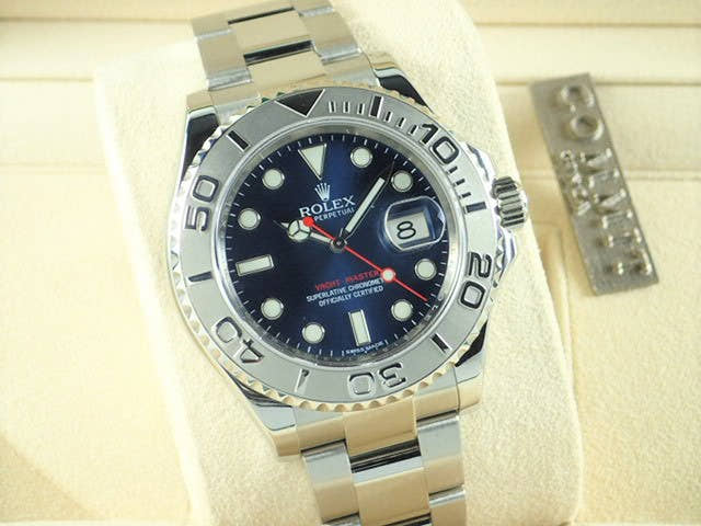 ロレックス ヨットマスター Ref.116622 ブルー文字盤 中古 yacht-master-37