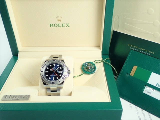 ロレックス ヨットマスター Ref.116622 ブルー文字盤 中古 yacht-master-37