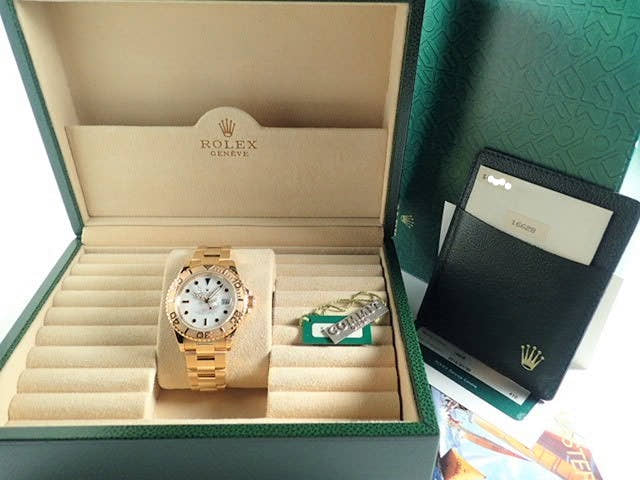 Rolex Yacht-Master Ref.16628 White Dial Used yacht-master-38