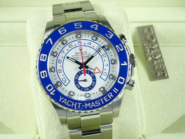 Rolex Yacht-Master II Ref.116680 White Dial Used yacht-master-39