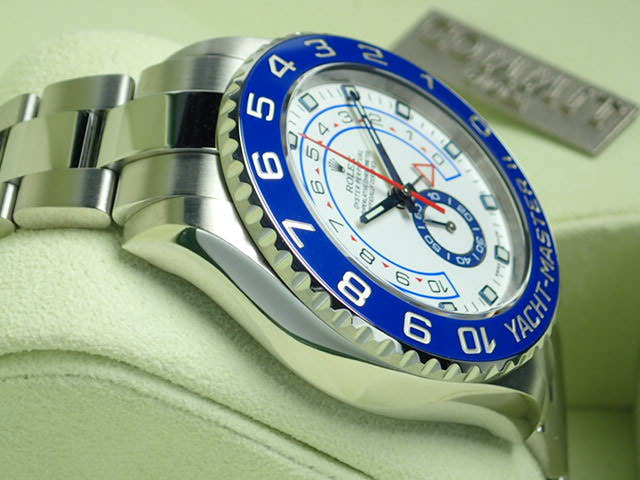 Rolex Yacht-Master II Ref.116680 White Dial Used yacht-master-39