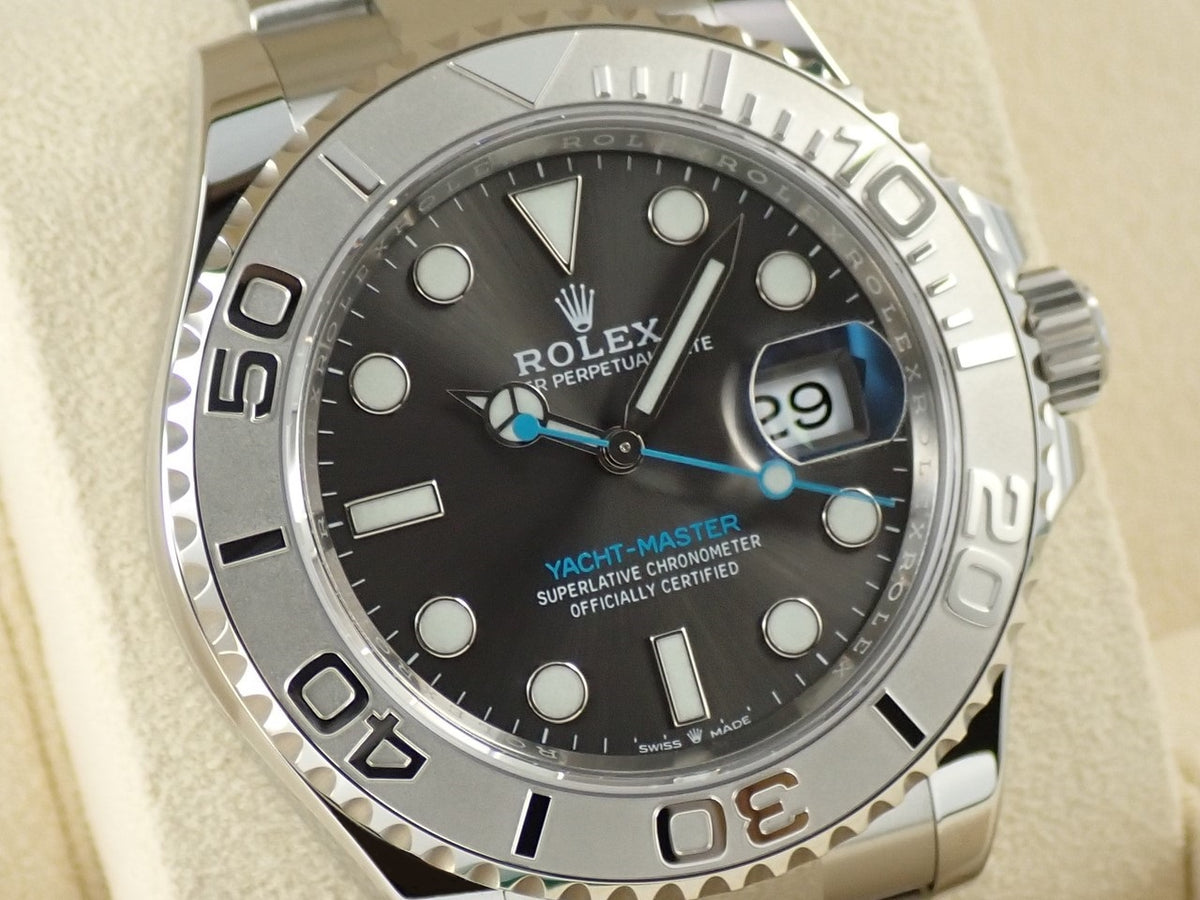 ロレックス ヨットマスター40 Ref.126622 スレート文字盤 極美品 Y8496KCS