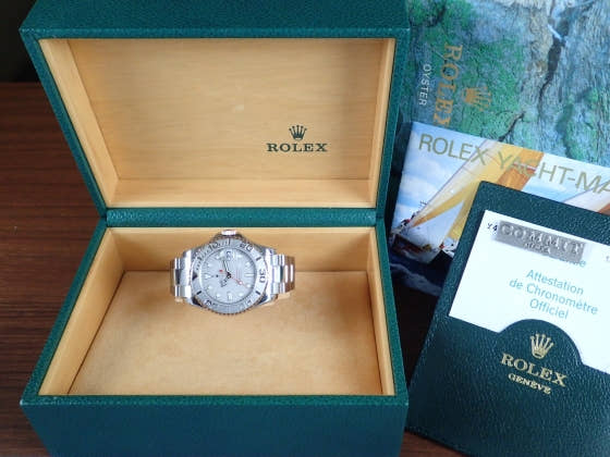 ロレックス ヨットマスター Ref.168622 シルバー文字盤 中古 yacht-master-3