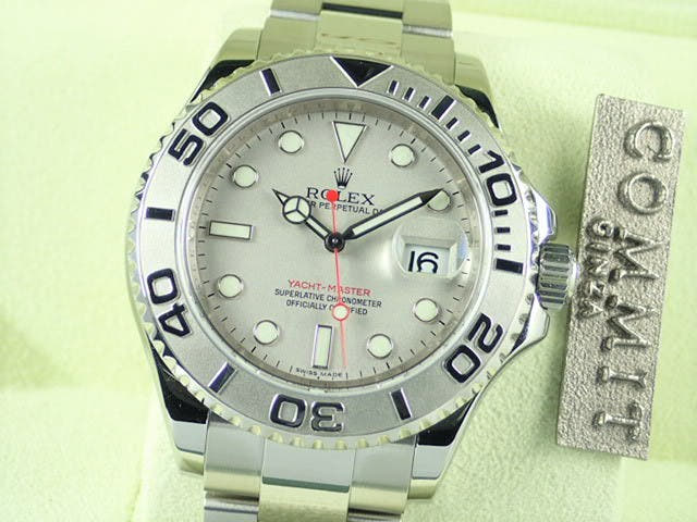 ロレックス ヨットマスター Ref.16622 シルバー文字盤 中古 yacht-master-40