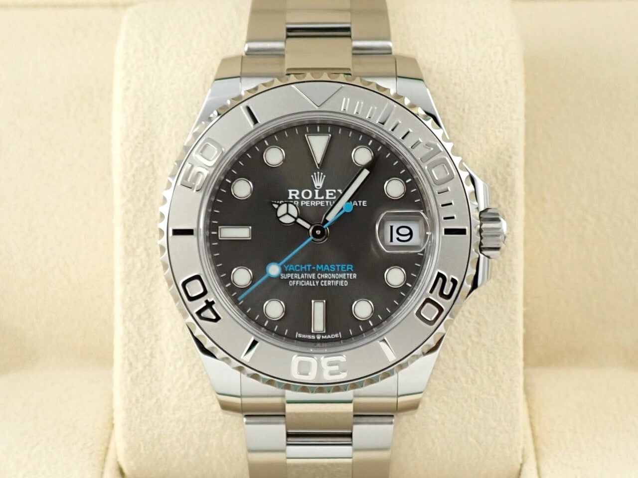 Rolex Yacht-Master 37 Ref.268622 SS/PT Slate Dial