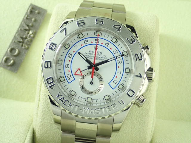 Rolex Yacht-Master II Ref.116689 White Dial Used yacht-master-43