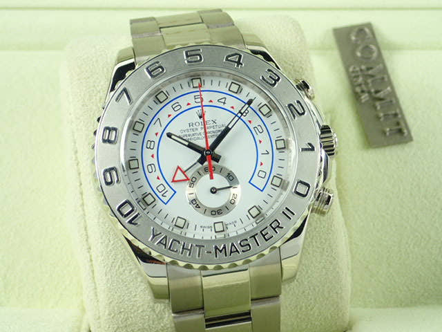 Rolex Yacht-Master II Ref.116689 White Dial Used yacht-master-43